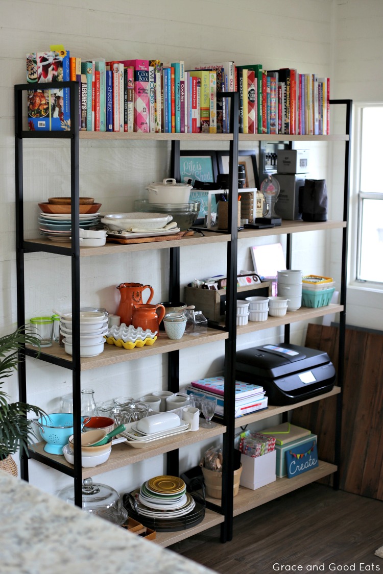 food props and storage in the Farmette Kitchen Studio