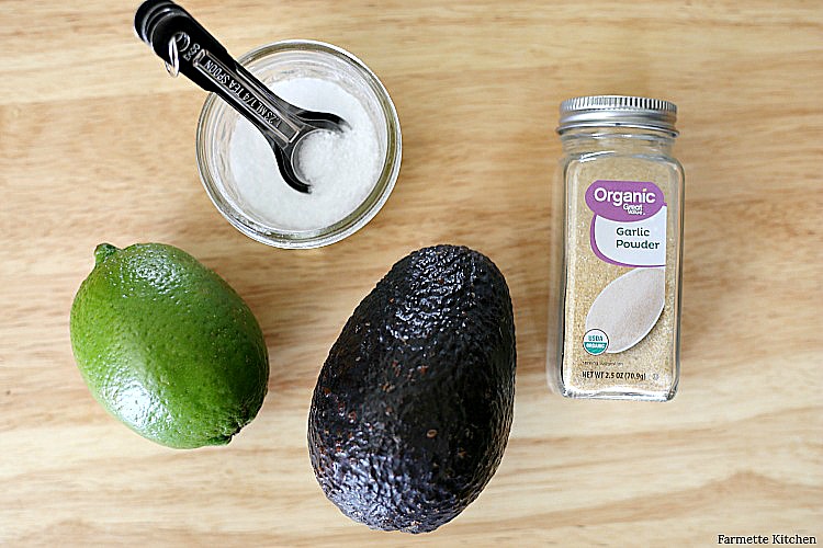 easy guacamole ingredients