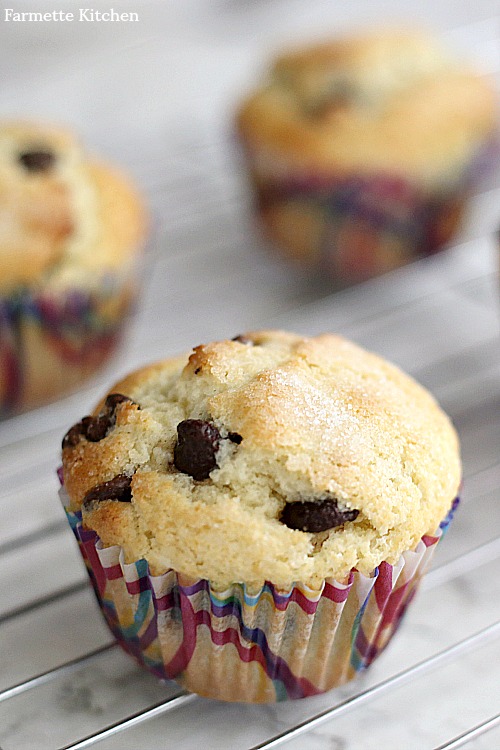 Chocolate Chip Mini Muffins - My Kids Lick The Bowl