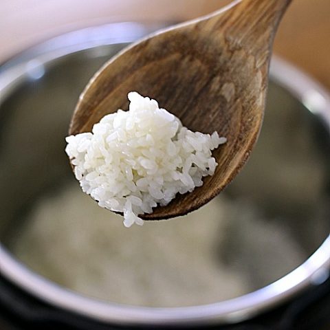 spoonful of sticky rice