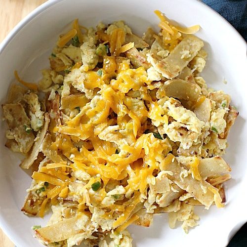 Migas for Two Recipe - Basic Tex-Mex Migas | Farmette Kitchen