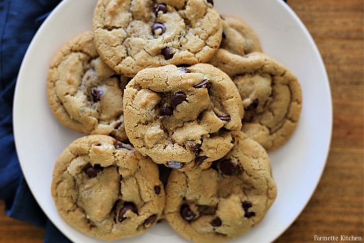 Small Batch Chocolate Chip Cookies - Farmette Kitchen