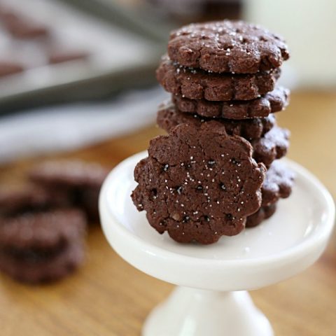 Make your own Homemade Chocolate Graham Crackers with only a few simple ingredients.  Perfect in the lunchbox or as an after-school treat!