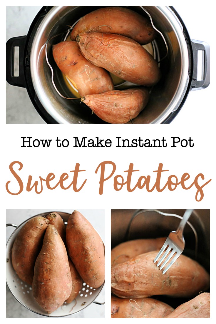 Pressure Cooker Sweet Potatoes are ready in less than thirty minutes and perfect for mashed sweet potatoes. Learn how to cook sweet potatoes in the Instant Pot using two super easy methods.