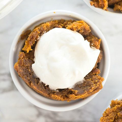 pumpkin dump cake with cream cheese frosting
