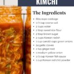 How to make kimchi- a beginner's guide to making mak kimchi.  Homemade kimchi is easier than you think using this simple recipe with step by step instructions on how to cut, salt, rinse, and season the cabbage.
