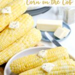 Instant Pot Corn on the Cob - the easiest way to make corn on the cob!  Tender and juicy corn on the cob that cooks in two minutes and is full of flavor.