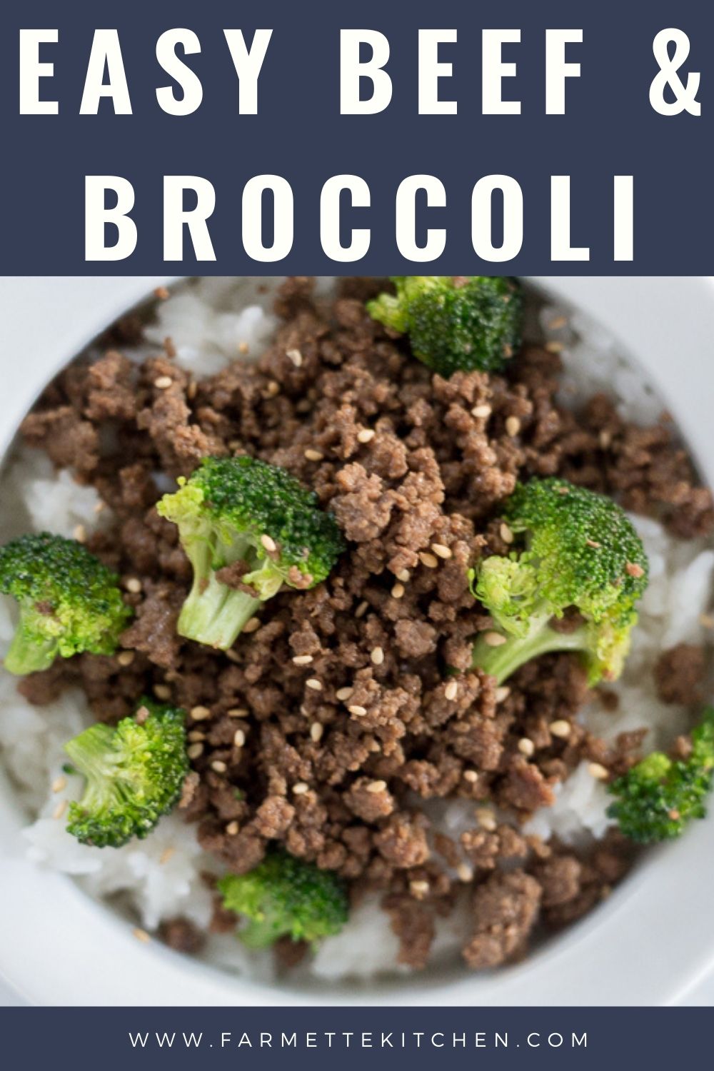 Ground Beef and Broccoli - Korean Inspired Flavor | Farmette Kitchen