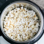 Instant Pot popcorn without the lid