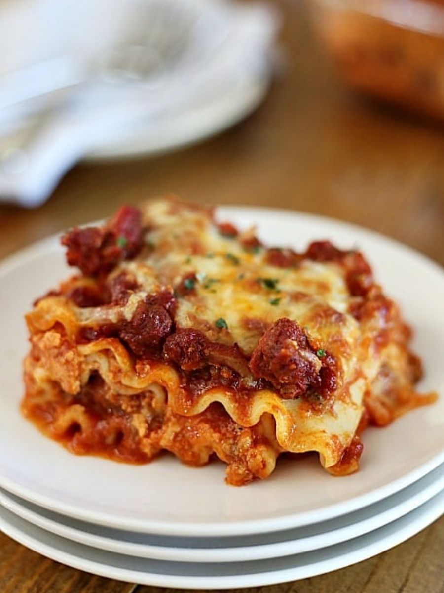 lasagna with ricotta no egg