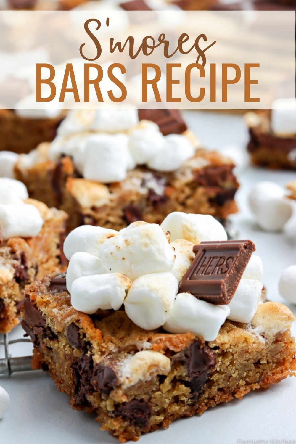 Smores Bars - Full Flavor, Less Mess | Farmette Kitchen