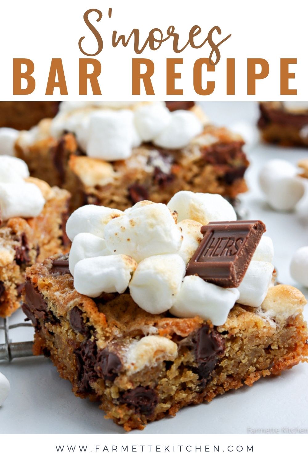 Smores Bars - Full Flavor, Less Mess | Farmette Kitchen