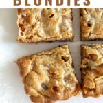 These Fluffernutter Blondies are a fun twist on traditional blondies. Add creamy peanut butter and mini marshmallows to transform this quick dessert into a new family favorite.